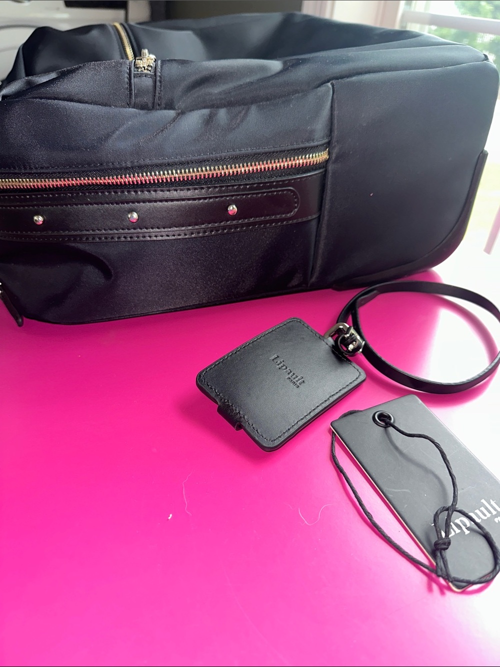 Black Travel / laptop bag - Picture 4 of 13